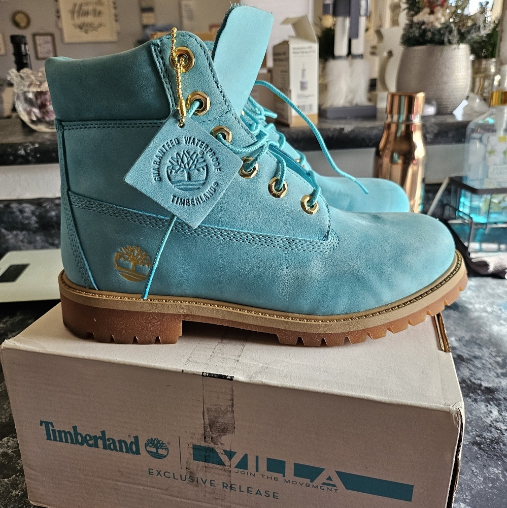 Timberland Turquoise Boots